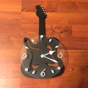 Guitar clock